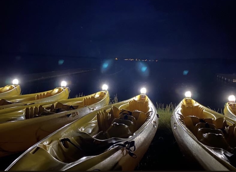 Canoë - kayak - aventure - nocturne - famille - amis - couple - bien être - sunset -